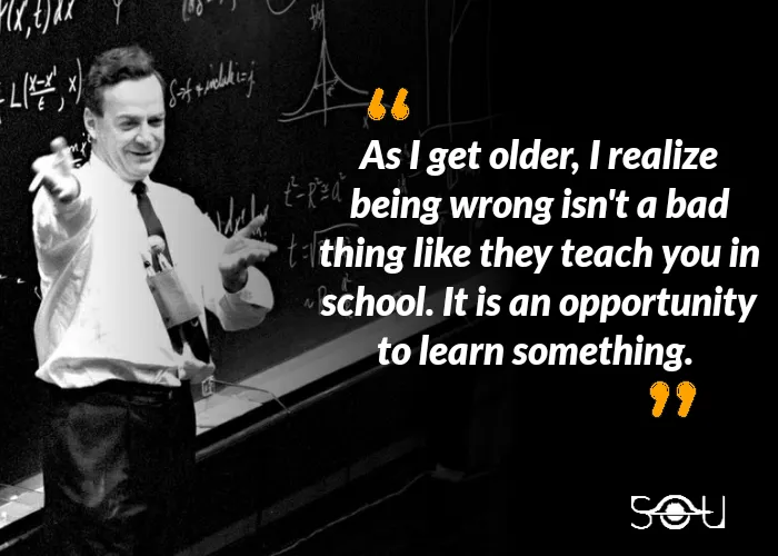 Quotes by Richard Feynman